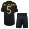 Officiële Voetbalshirt + Korte Broek Real Madrid Bellingham 5 Derde 2023-24 - Kids